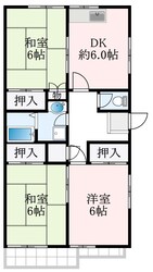 安村ハイツの物件間取画像